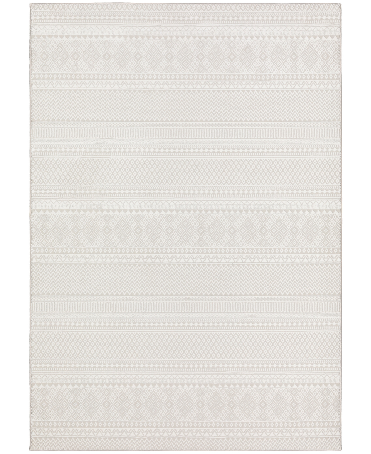 D Style Rhodes Rr2 7'10" X 10' Area Rug In Ivory