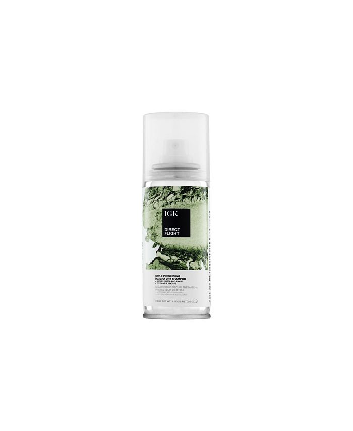 IGK Hair Direct Flight Multitasking Matcha Dry Shampoo Travel Size