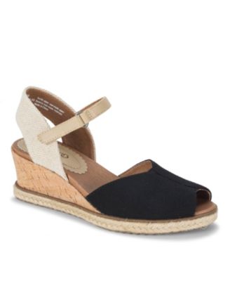 Baretraps Women's Odetta Peep Toe Espadrille Wedge Sandals - Macy's