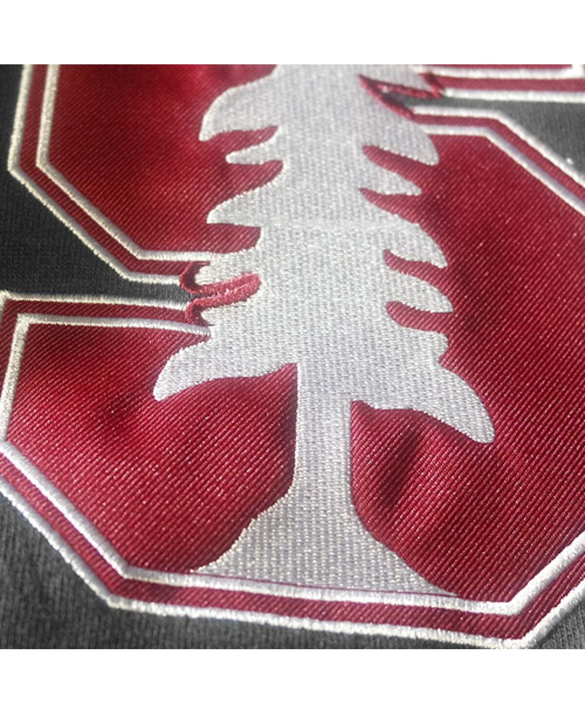 Colosseum Big Boys  Charcoal Stanford Cardinal Big Logo Pullover Hoodie In Charcoal
