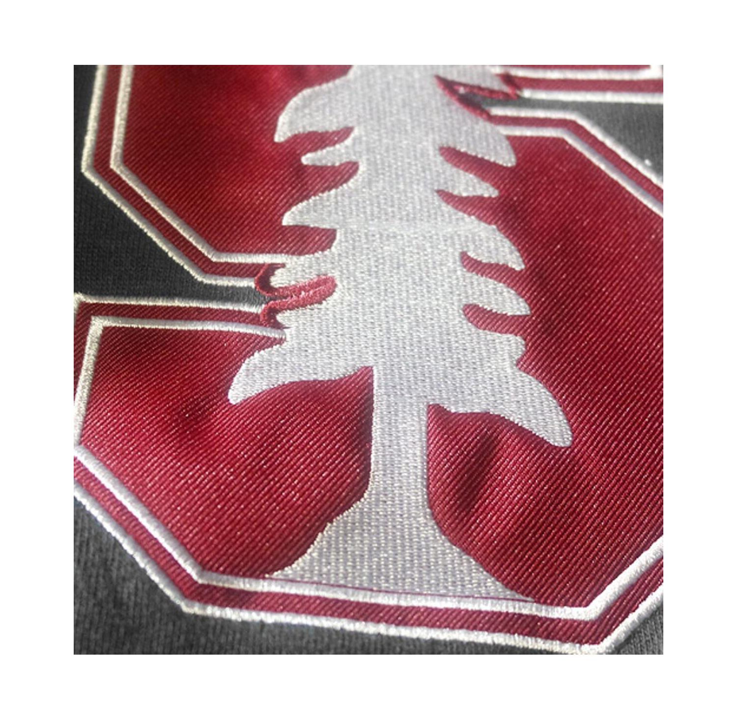 Big Boys Charcoal Stanford Cardinal Big Logo Pullover Hoodie