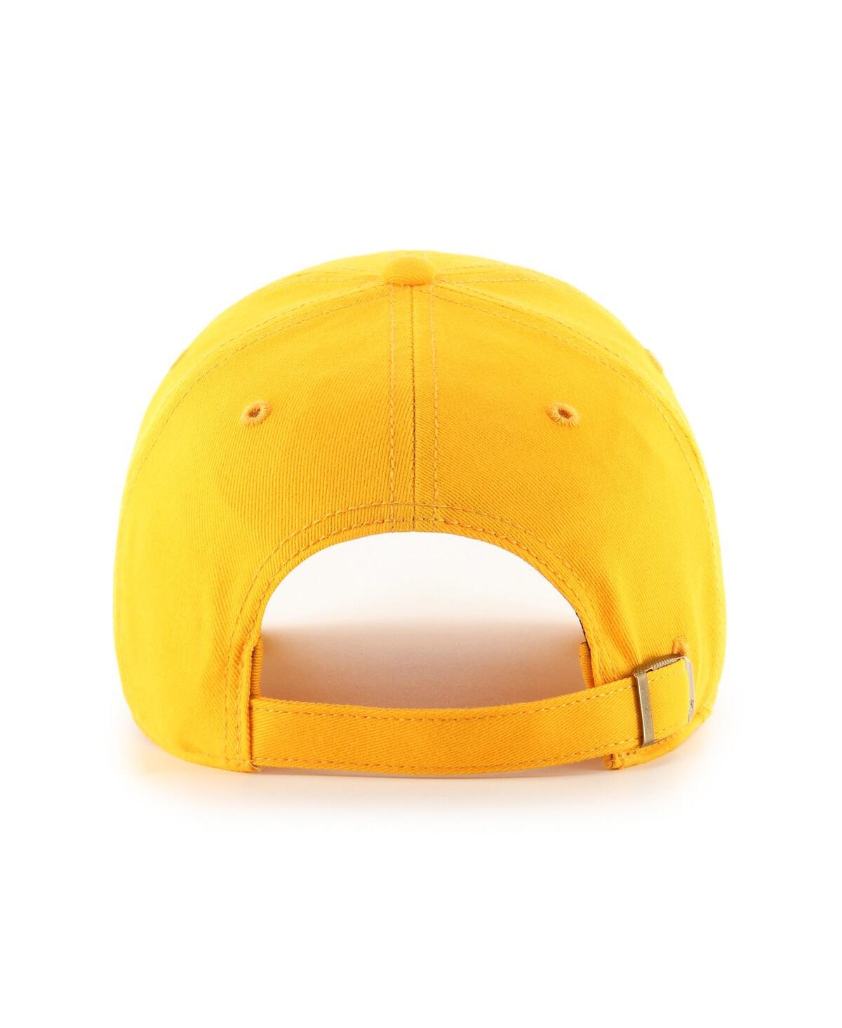 Shop 47 Brand Women's ' Gold Washington Commanders Miata Clean Up Secondary Logo Adjustable Hat