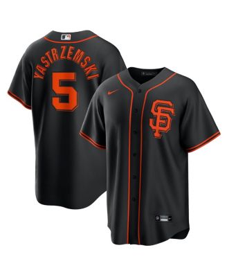 Men s Nike Mike Yastrzemski Black San Francisco Giants Alternate Replica Player Name Jersey Macy s