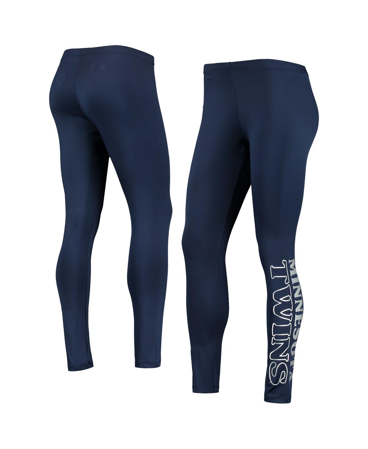G-iii 4her By Carl Banks Navy Minnesota Twins Stadium Leggings In Navy