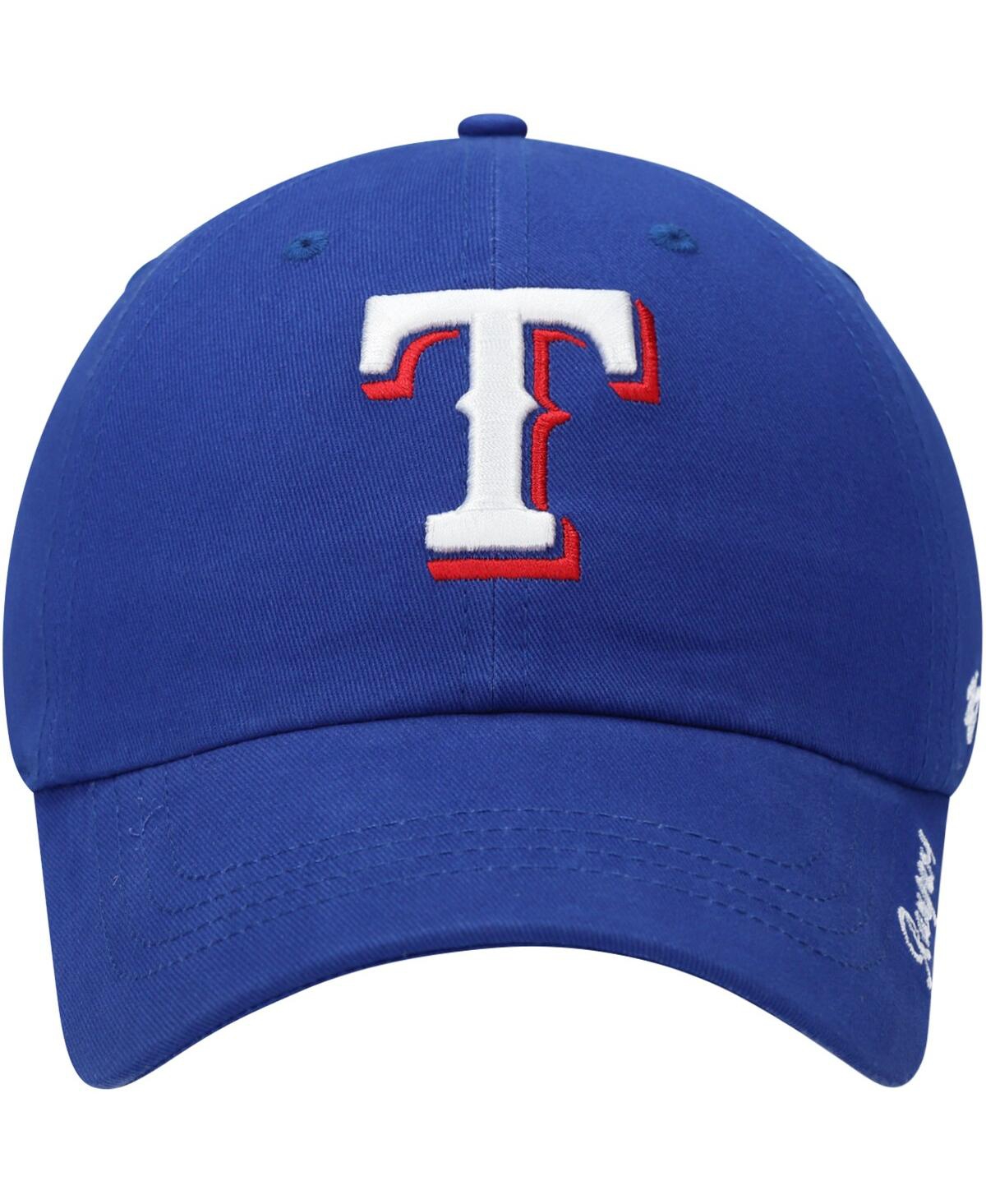 Women's '47 BrandTexas Rangers Team Miata Clean Up Adjustable Hat - Royal