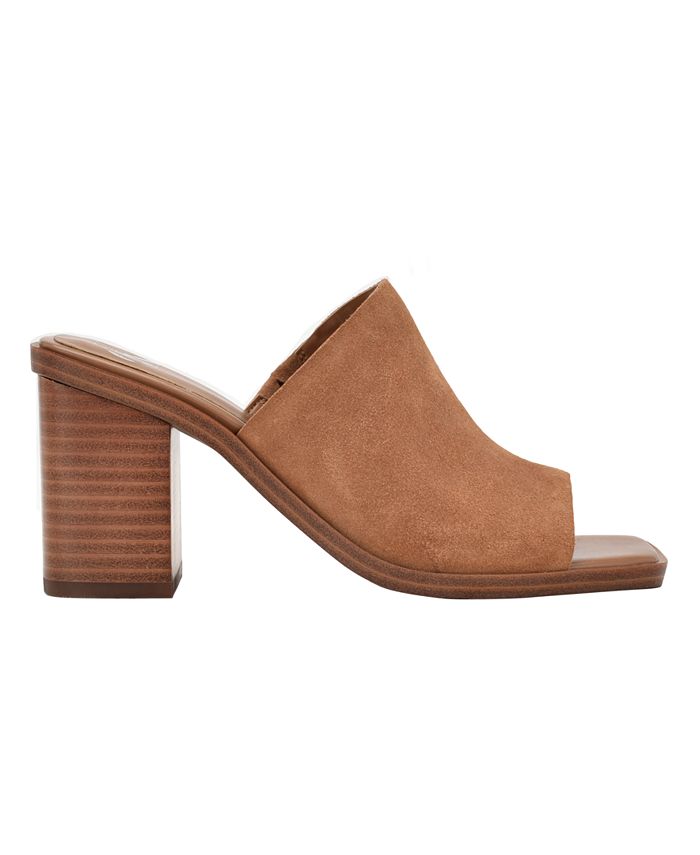 Calvin Klein Women's Clancy Square Toe Dress Mules & Reviews Mules