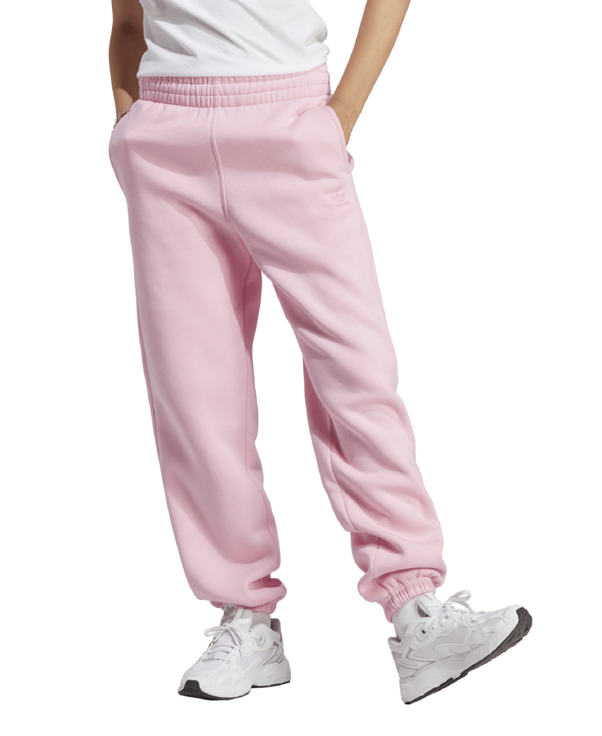 Adidas Originals Essentials Fleece In True Pink | ModeSens