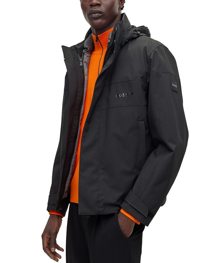Hugo Boss Men s Three In One Water Repellent Finish Jacket Macy s