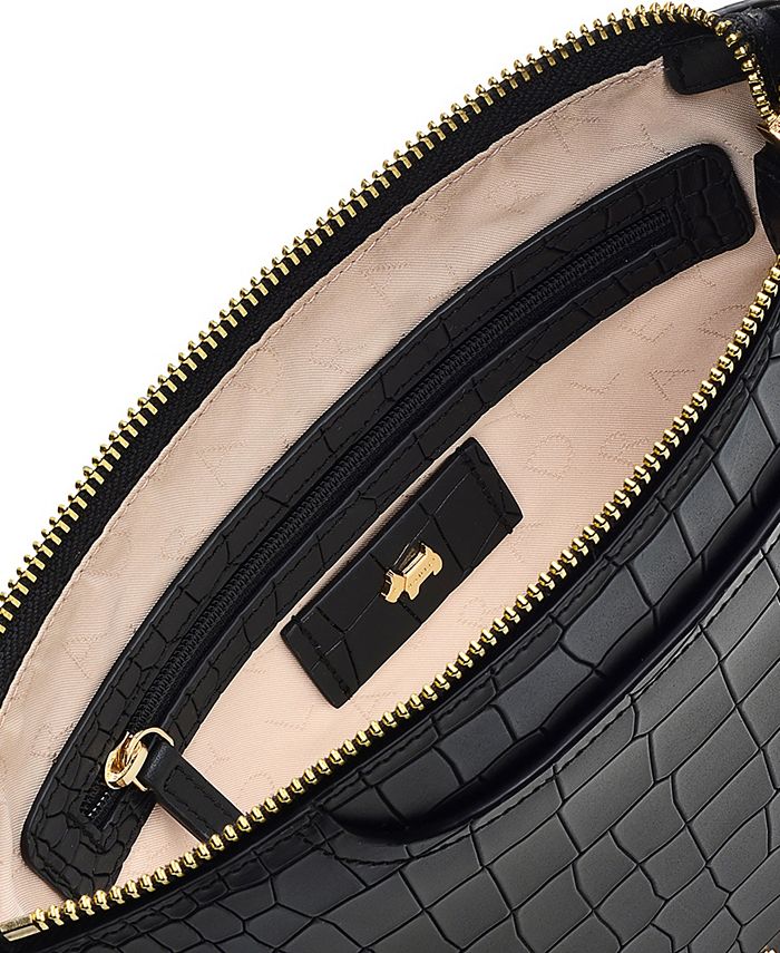 RADLEY London Spitalfields Row Mini Zip Around Crossbody Bag - Faux Croc Grained Leather