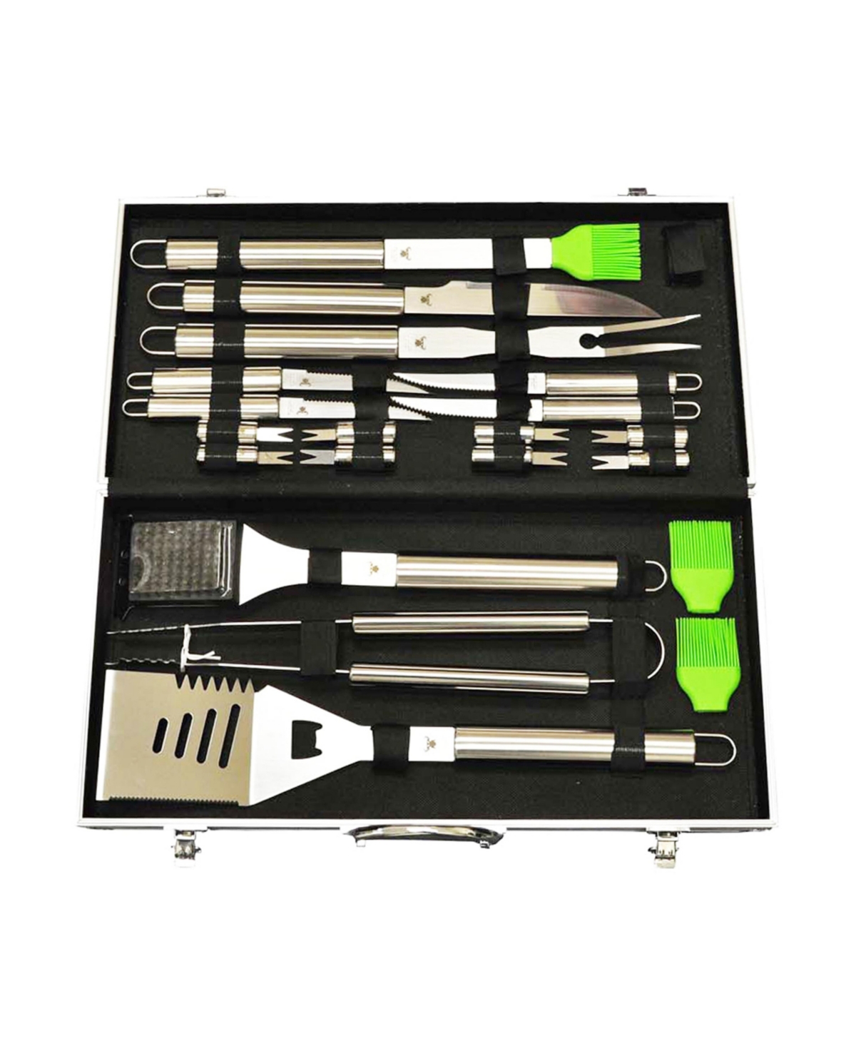 20-Piece Stainless-Steel Bbq Tool Kit - Assorted Pre Pack