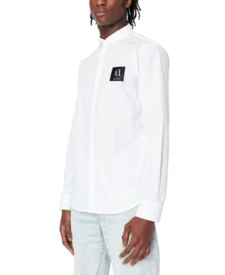 A|X Armani Exchange - Men's Logo Long-Sleeve Shirt