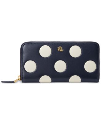 Lauren Ralph Lauren - Debossed Leather Continental Wallet
