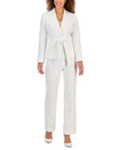 White Women's Pant Suits: Shop Women's Pant Suits - Macy's