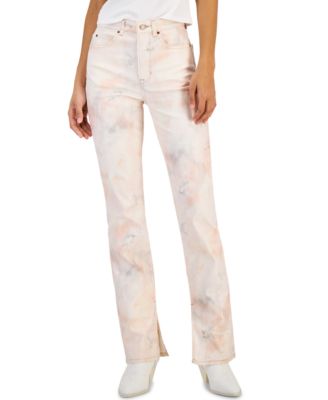 GUESS - Women's Pauline Split-Hem Flare Pants
