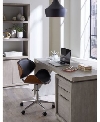 Furniture Oxford Home Office Collection In Mineral Gray