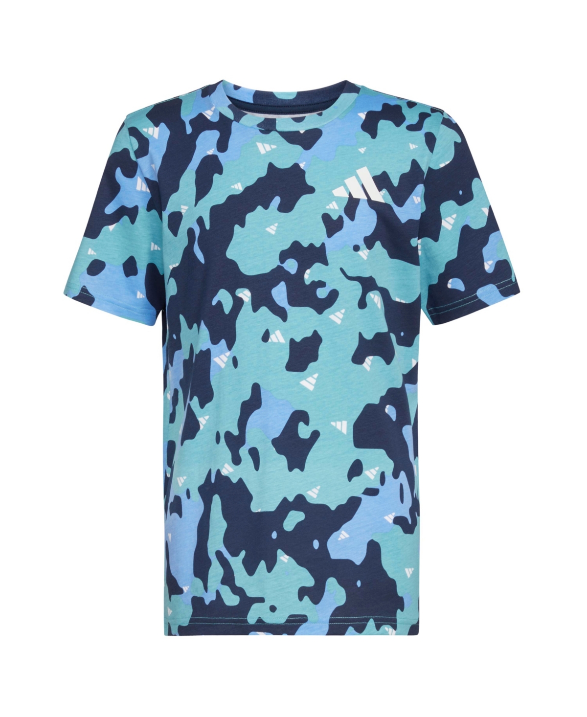 Adidas Originals Adidas Big Boys Short Sleeves Strength Camo All