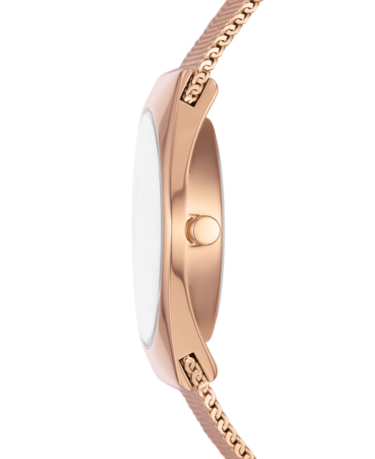 Skagen Women's Grenen Lille Solar-Powered Three HandTone Stainless Steel Watch, 26mm - Rose Gold
