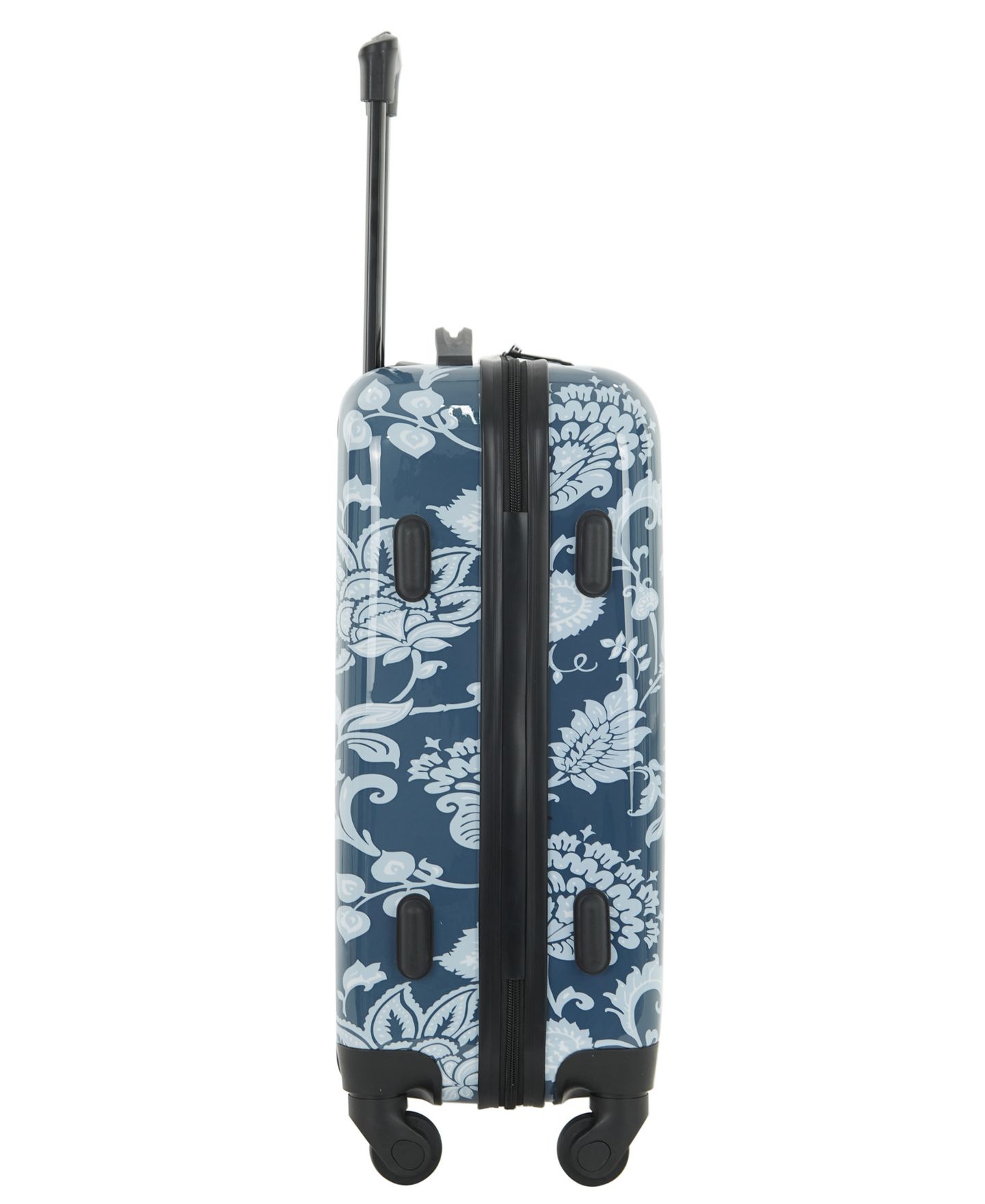 Чемоданы Bella Caronia 3 Piece Rolling Hardside Luggage Set with 4 Wheel Spinners, цвет: Королевский синий — фото 8