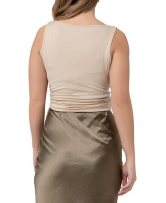 Maternity Izzy Button Down Nursing Rib Tank