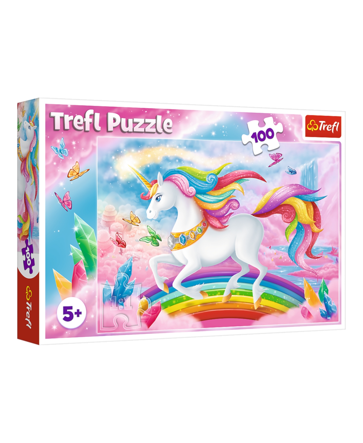 Trefl Red 100 Piece Kids Puzzle In Multi
