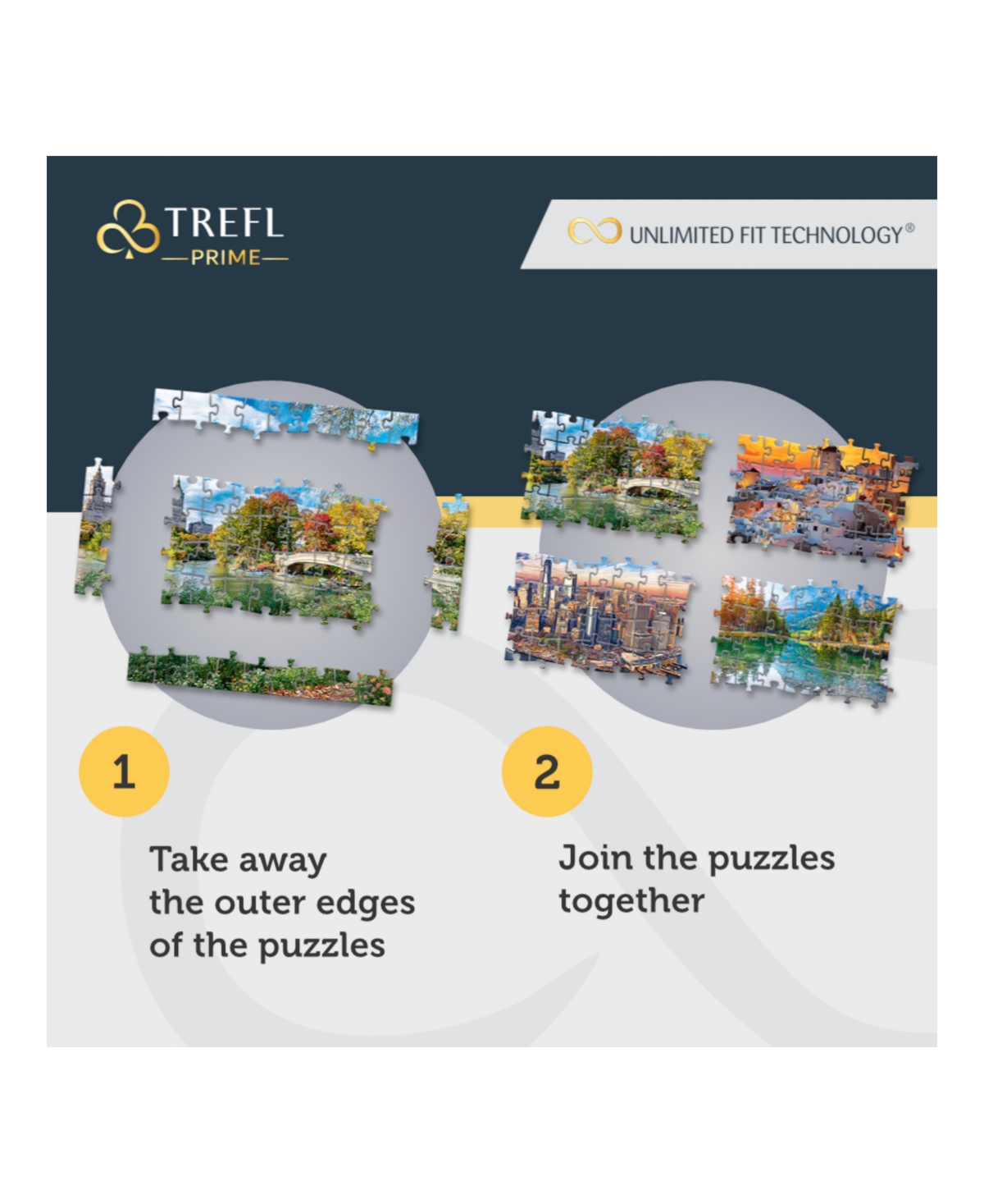 Shop Trefl Prime 1500 Piece Puzzle- Wanderlust Charming Central Park, New York In Multi