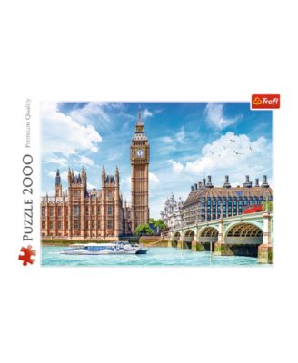 Red 2000 Piece Puzzle - Big Ben, London, England