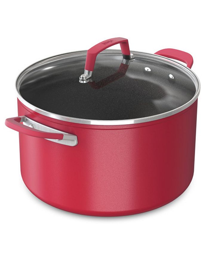 Ninja Foodi NeverStick Vivid 8 Quarts Stock Pot with Glass Lid Macy's