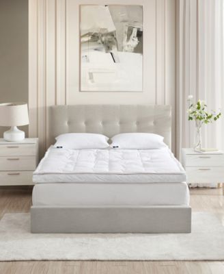 Serta Heiq Cooling 3 Thick White Downtop Featherbed Collection