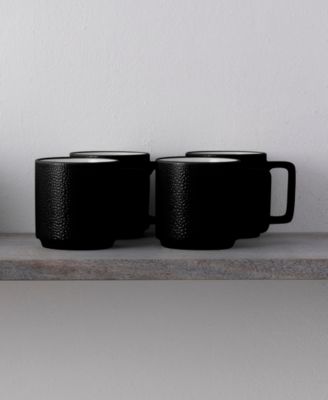 Colortex Stone Stax Mugs, Set of 4
