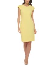 Calvin Klein Yellow Dresses for Women: Formal, Casual & Party Dresses -  Macy's