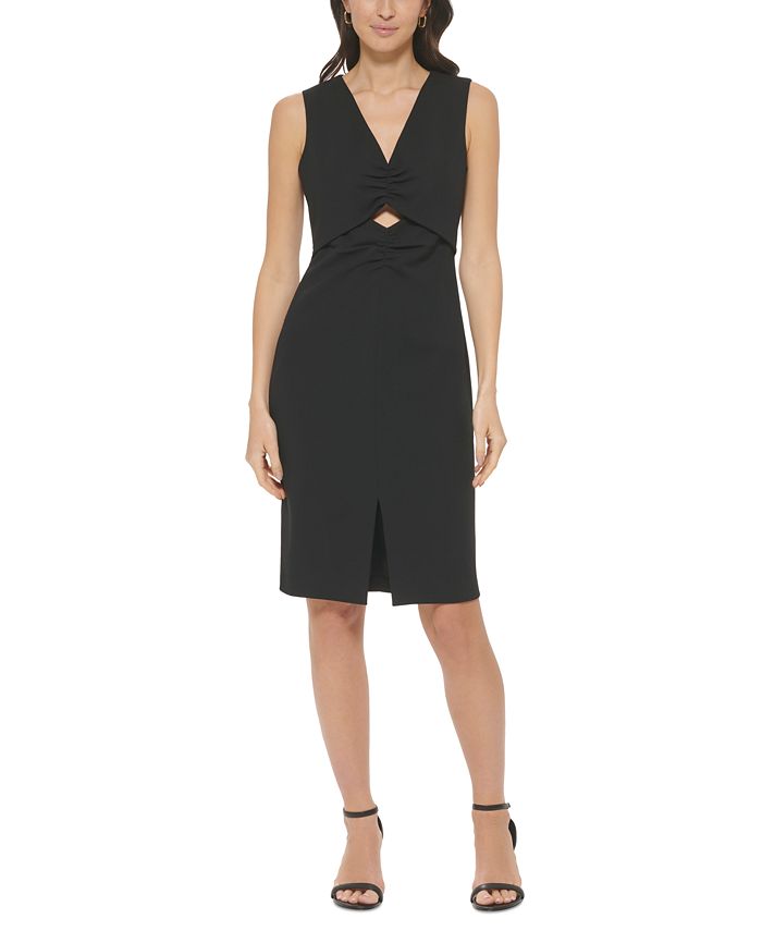 Calvin klein cutout sheath dress online