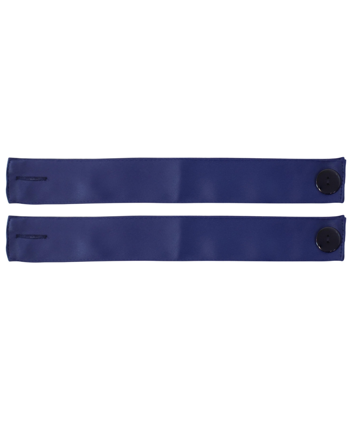 Indoor/Outdoor Polyester Curtain Tiebacks - Blue - Set of 2 - Blue