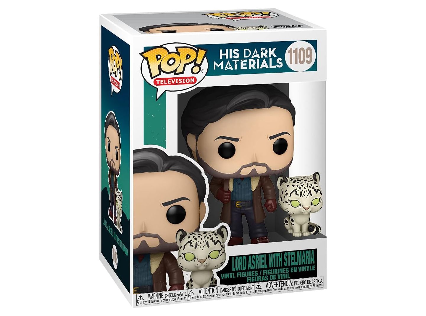 Детские фигурки Funko Pop! & Buddy His Dark Materials - Asriel with Stelmaria 3.75" 2-Piece Vinyl Figure, Ages 3+, цвет: Assorted Pre-Pack — фото 1