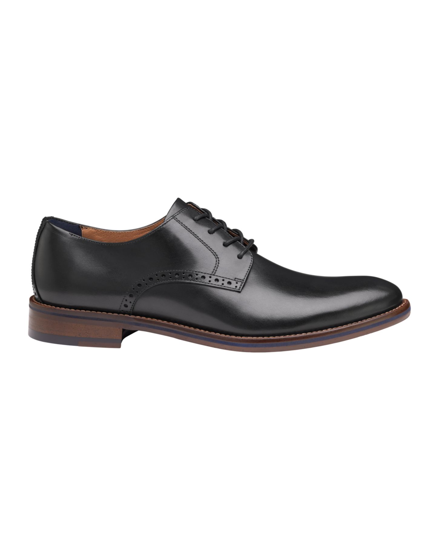 Обувь Johnston & Murphy Men's Conard 2.0 Plain Toe Dress Shoes, цвет: Чёрный — фото 2
