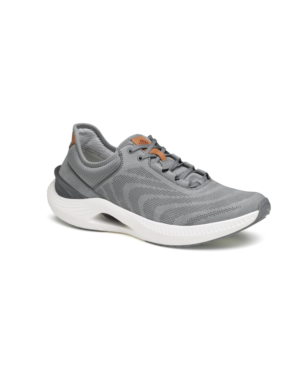 Johnston & Murphy Men's Rt1 Luxe Lace-up Sneakers In Gray