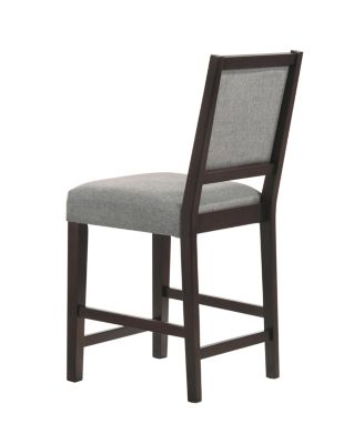 Coaster Home Furnishings 2-Piece Asian Hardwood Upholstered Open Back ...