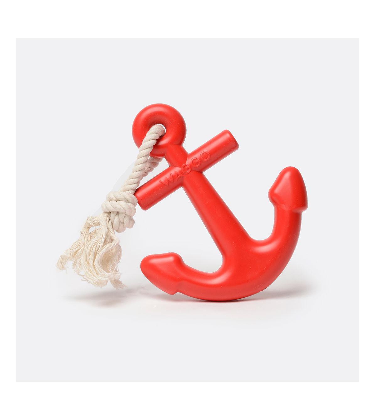 Dog Anchors Aweigh Toy Cherry - Small - Cherry