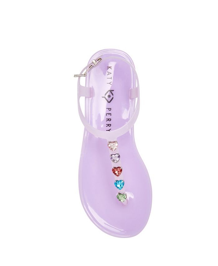 Katy Perry Gemma Geli Infradito Donna Con Gioiello Opalescente, Suola Flessibile, Ametista Rosa, Taglia 41.5 EU - 4