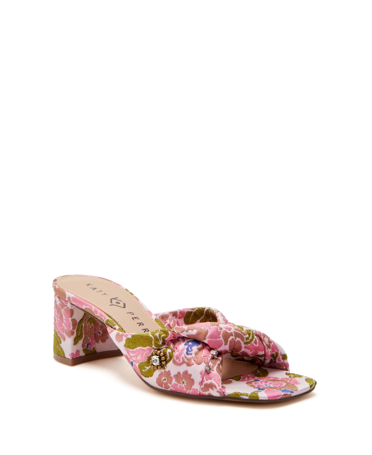 Shop Katy Perry Women's The Tooliped Twisted Slip-on Sandals In Vintage Pink Multi