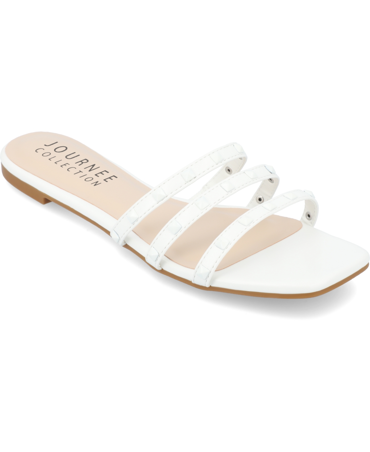 Journee Collection Collection Women's Tru Comfort Foam Camarie Sandal In White