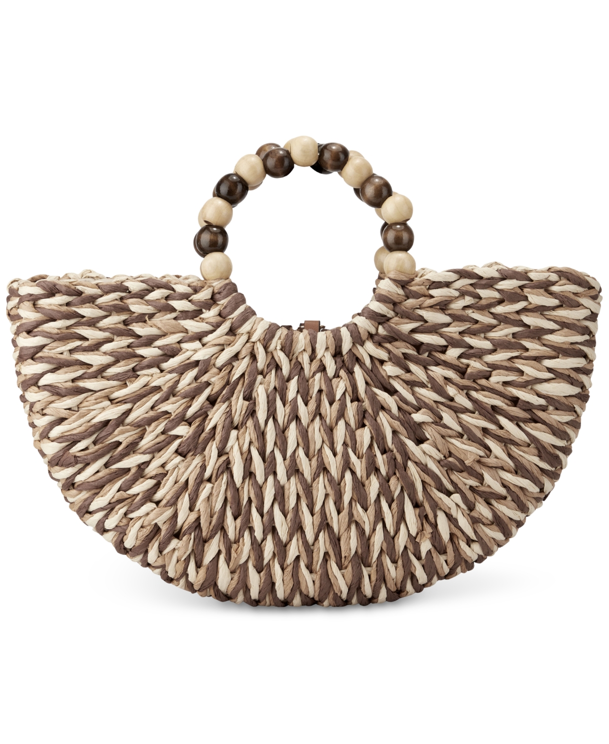 Inc International Concepts Ivah Straw Extra-large Tote, Created For Macy's In Tricolor Straw