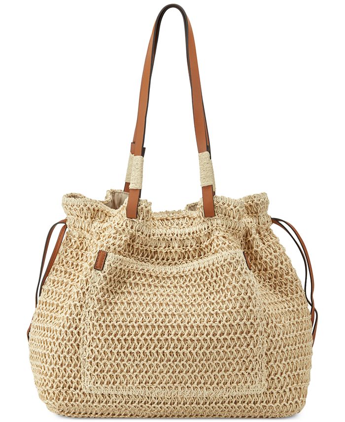 I.N.C. International Concepts Paiige Extra-Large Straw Tote, Created for  Macy's - Macy's
