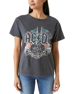 Lucky Brand - Women's Cotton AC/DC Band T-Shirt
