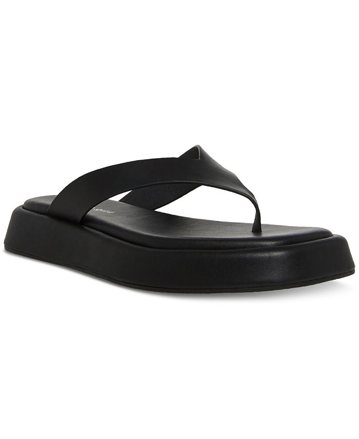 Madden Girl Lady Slip-On Thong Platform Slide Sandals - Macy's
