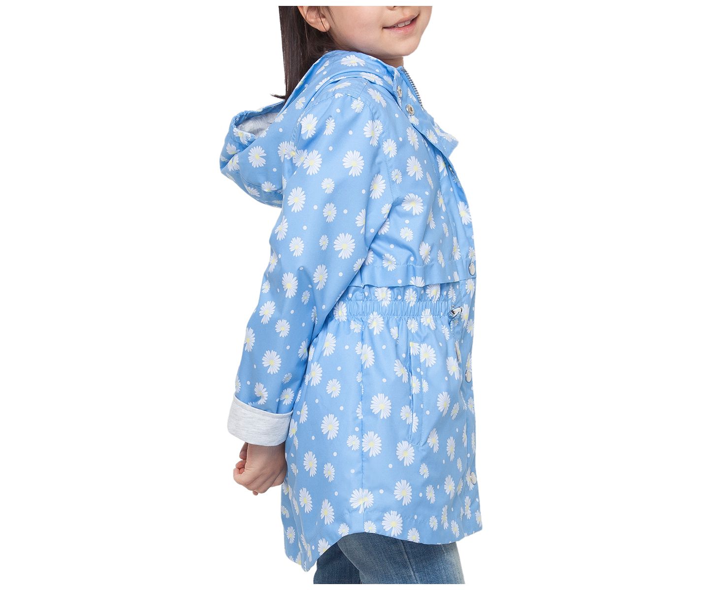 Куртка Rokka&Rolla Lightweight Rain Jacket Trench Coat Xs-Xl для девочек, цвет: Синий — фото 9