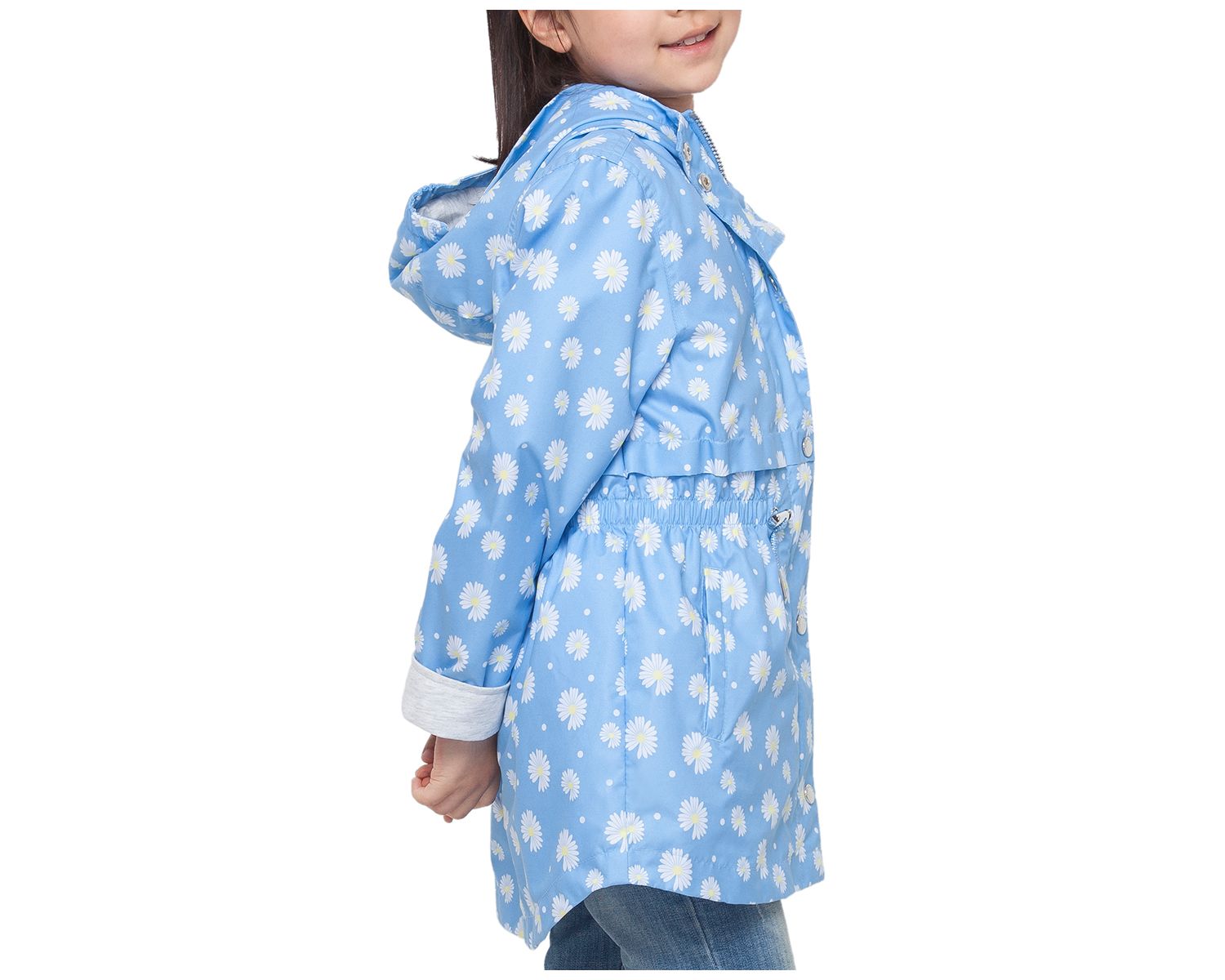 Girls Lightweight Rain Jacket Trench Coat XS-XL