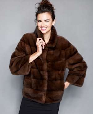 image of The Fur Vault Mink Fur Jacket