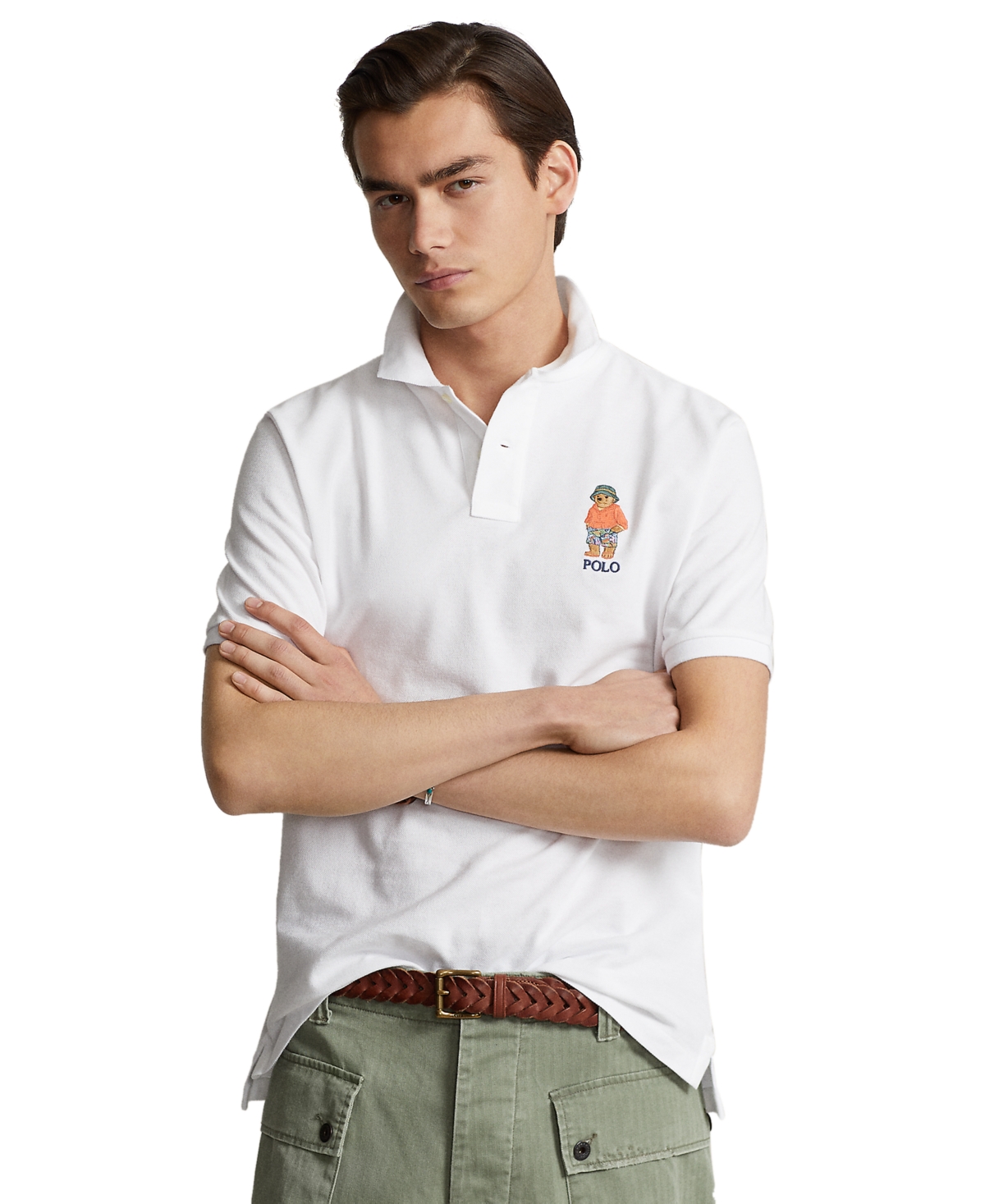 Men's Classic Fit Mesh Polo Shirt | Ralph Lauren