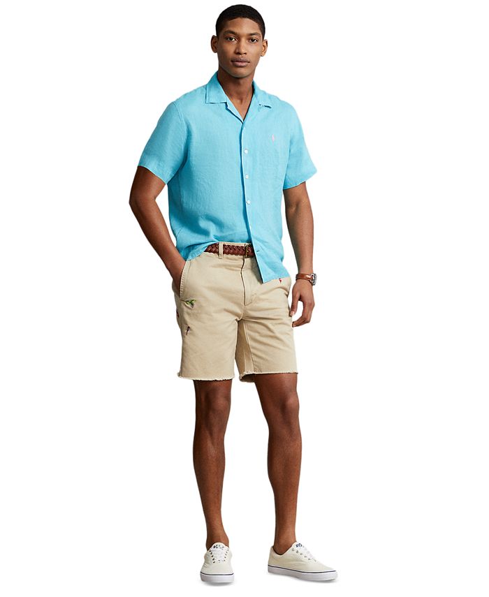 Polo Ralph Lauren Men's 8-Inch Salinger Relaxed Fit Chino Shorts - Macy's