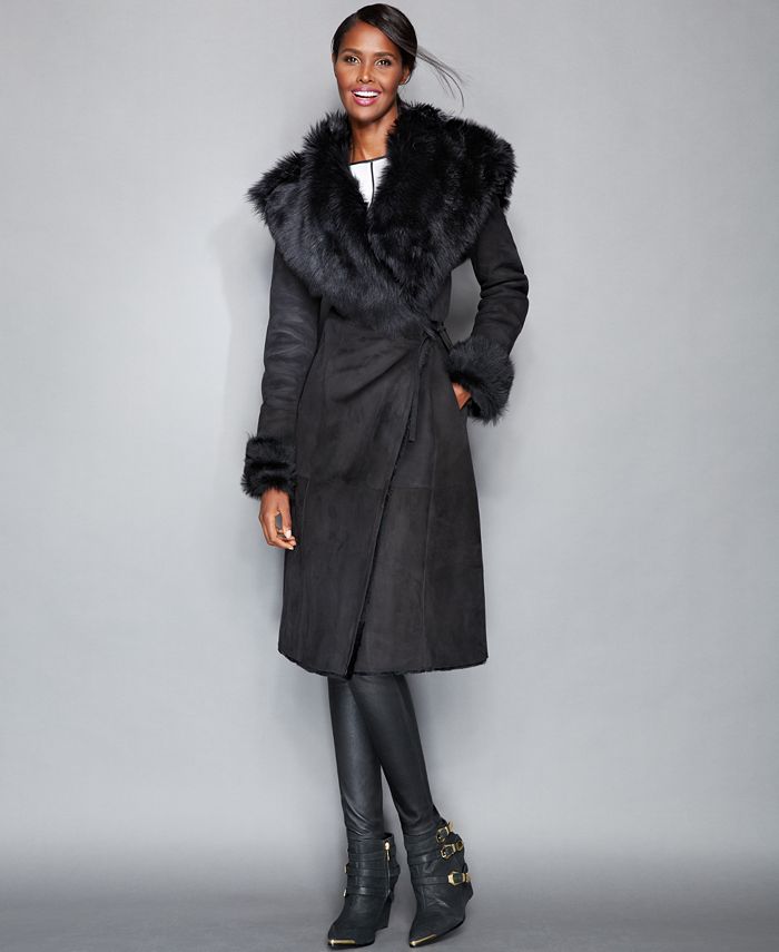 The Fur Vault Hooded Mink Fur Jacket - Macy's